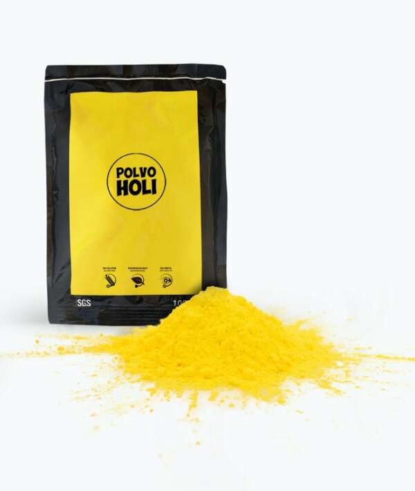 Polvos Holi Amarillo – 100g