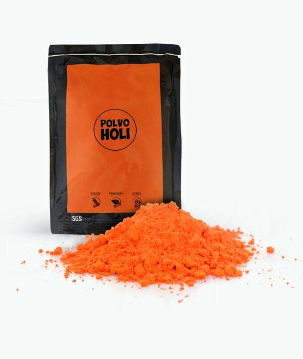 Polvos Holi Naranja – 100g