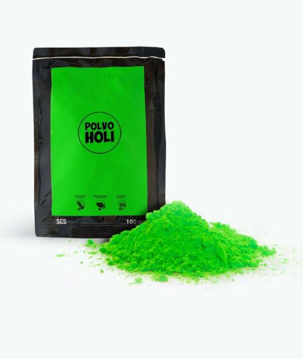 Polvos Holi Verde – 100g